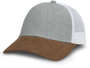 Heather Grey/Brown Galloway Corduroy Peak Cap