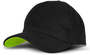 Black/Bright Green Hornet Cap