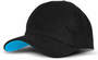 Black/Light Blue Hornet Cap