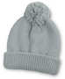 Grey Bumble Beanie