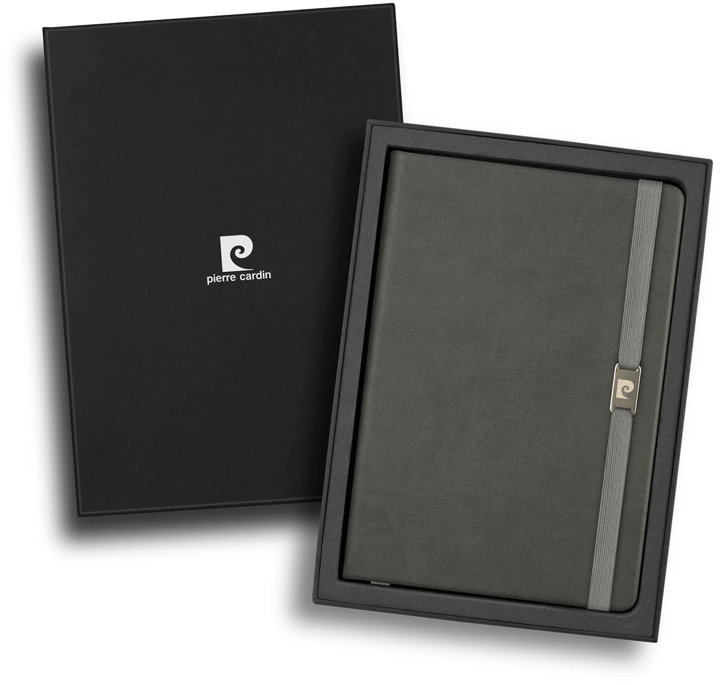 Grey Pierre Cardin Novelle Notebook Gift Set