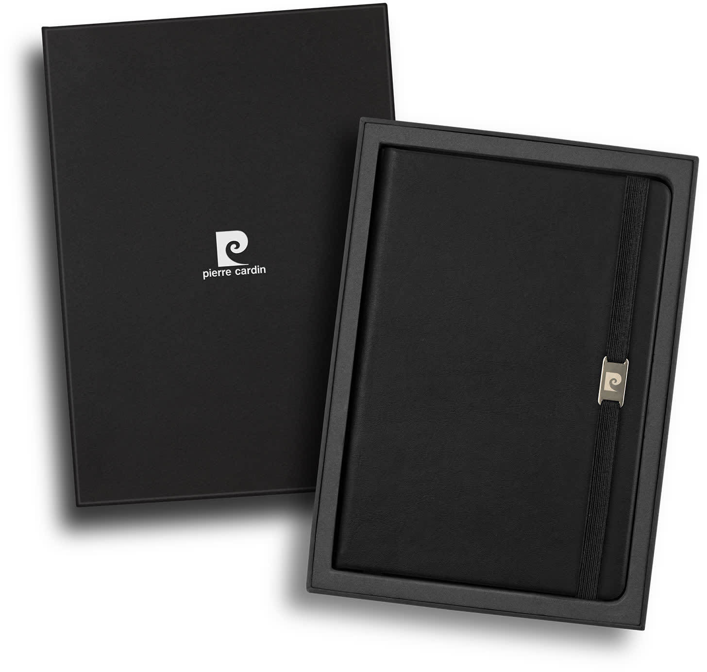 Black Pierre Cardin Novelle Notebook Gift Set