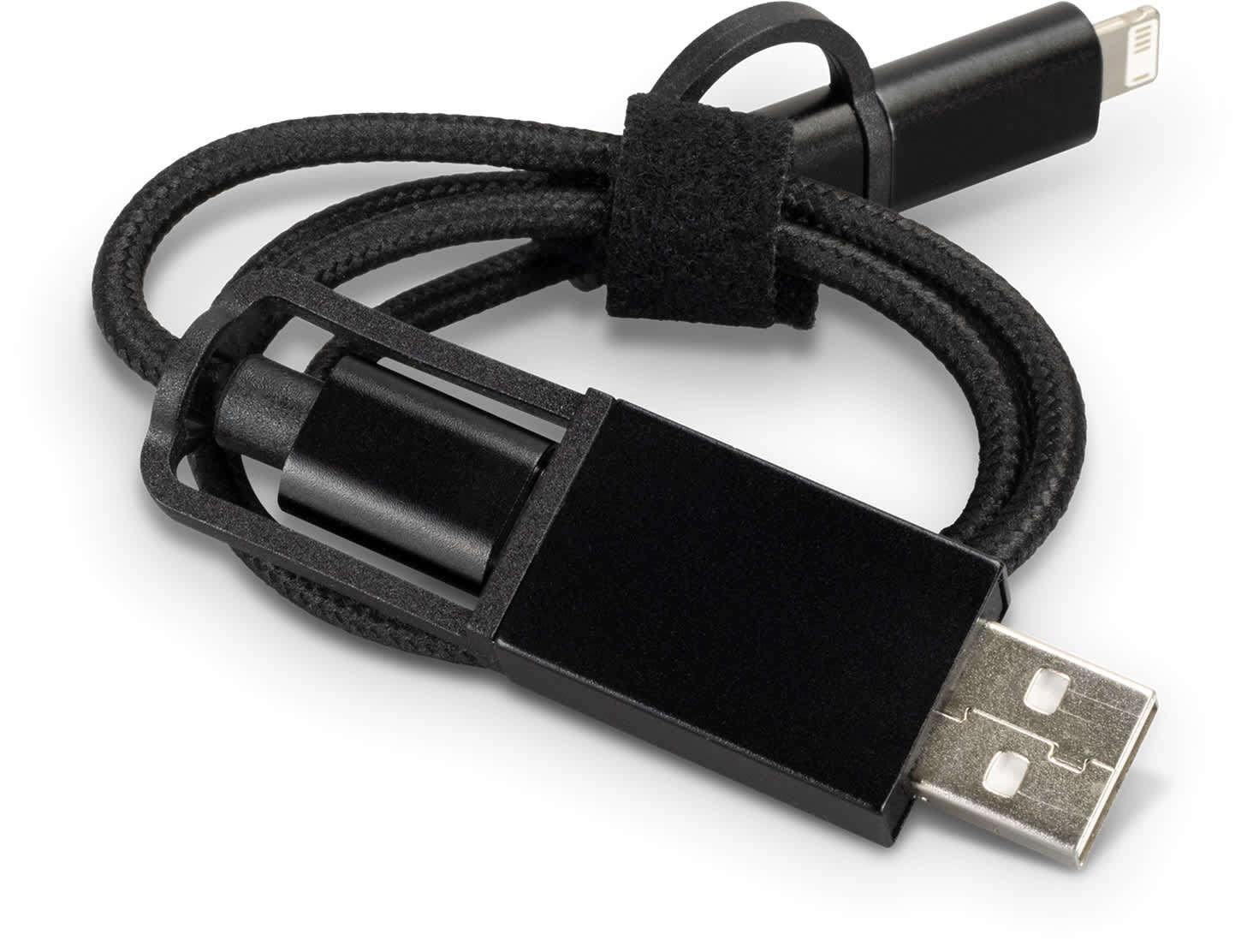 Black Braided Charging Cable