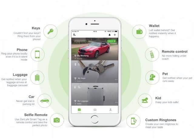 ZenLyfe Smart Tag Tracker