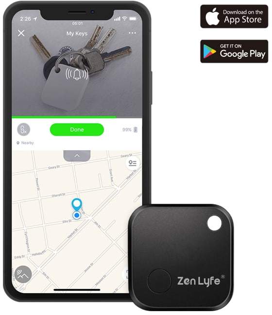 ZenLyfe Smart Tag Tracker (Stock)