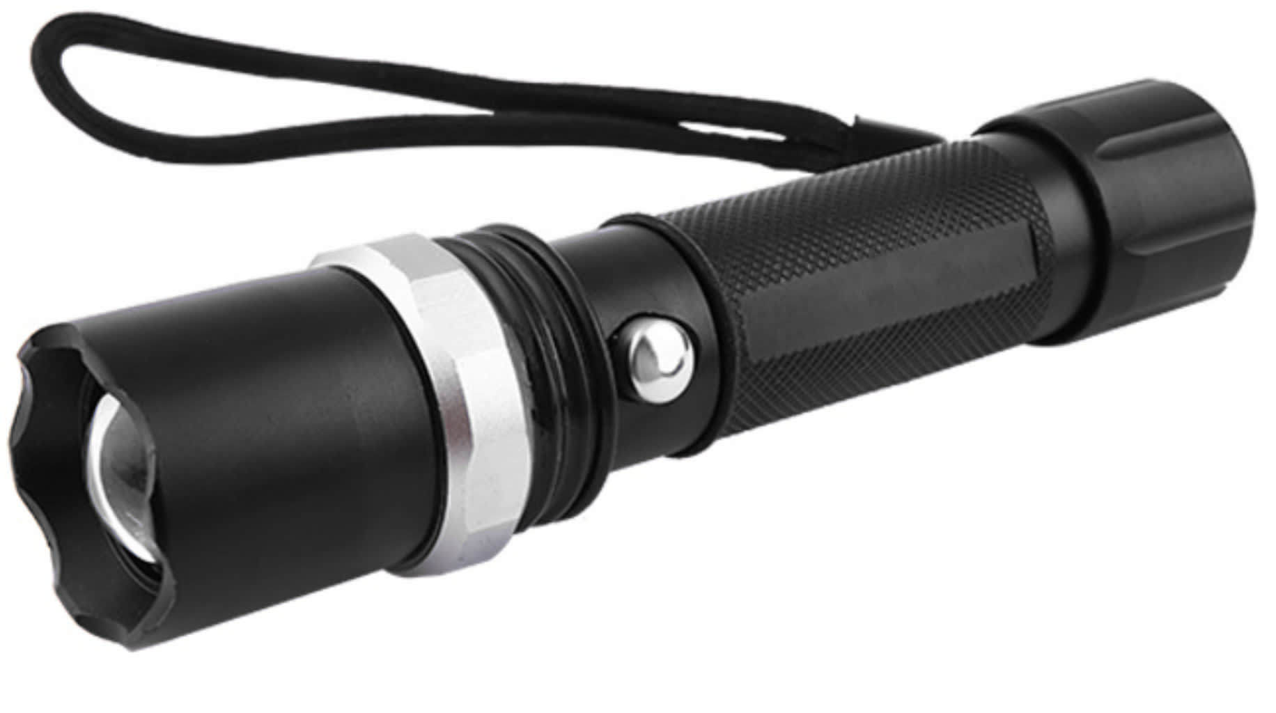 Black Rechargeable Danube Torch