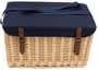 Trekk Wicker Basket With Picnic Table