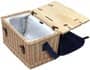 Trekk Wicker Basket With Picnic Table