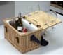 Trekk Wicker Basket With Picnic Table