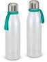 Teal Mirage Glass Bottle