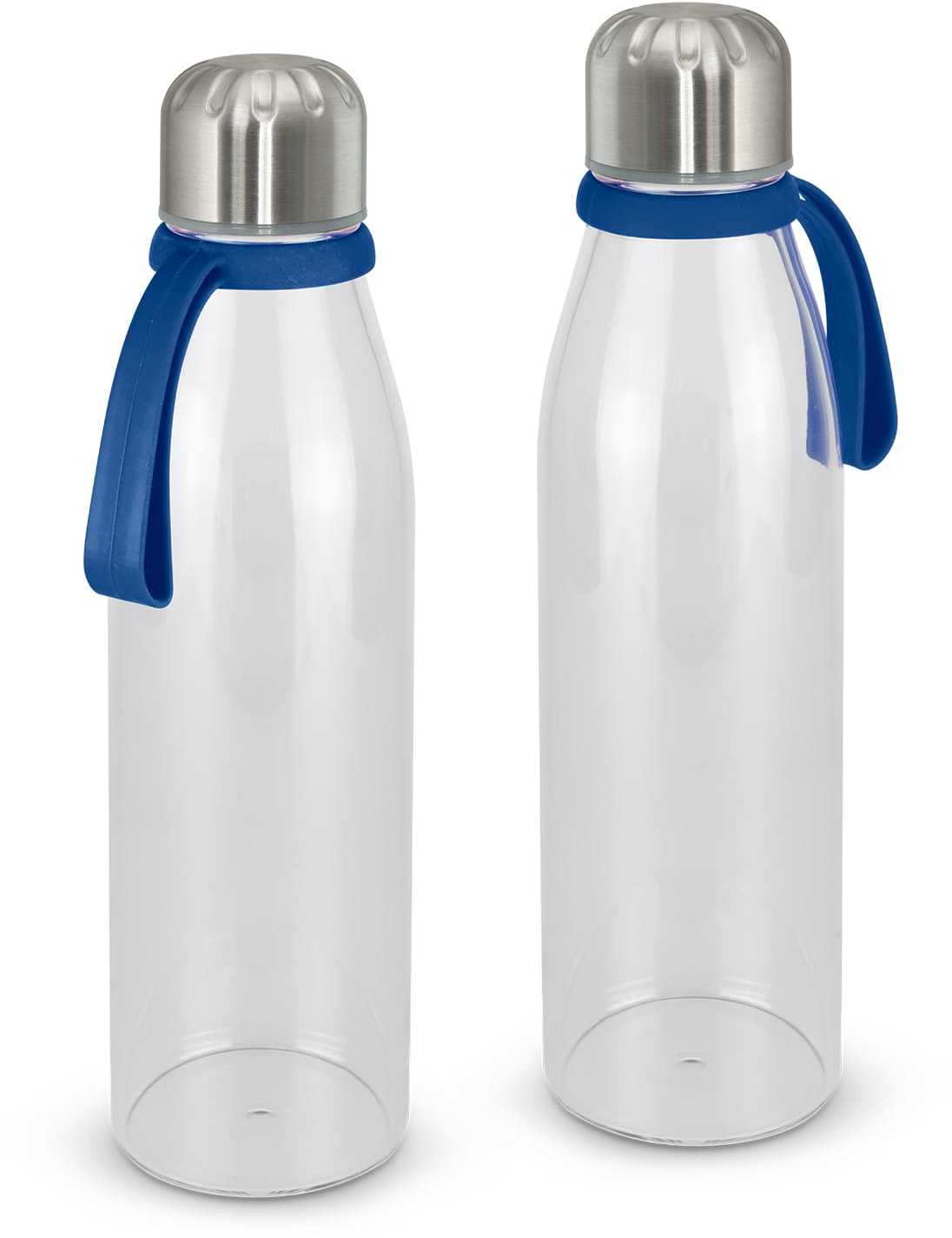 Royal Blue Mirage Glass Bottle