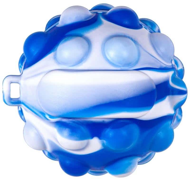 Blue Swirls Popper Ball