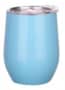 Blue 12oz Double Wall Egg Shaped Coffee Cup