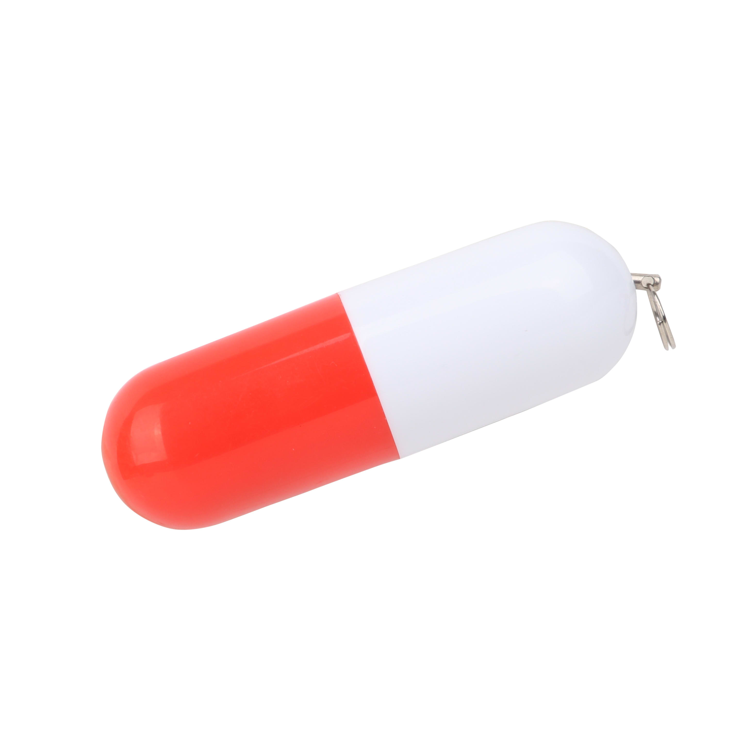 Red/White Capsule Flash Drive