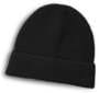 Black Avalanche Brushed Kids Beanie