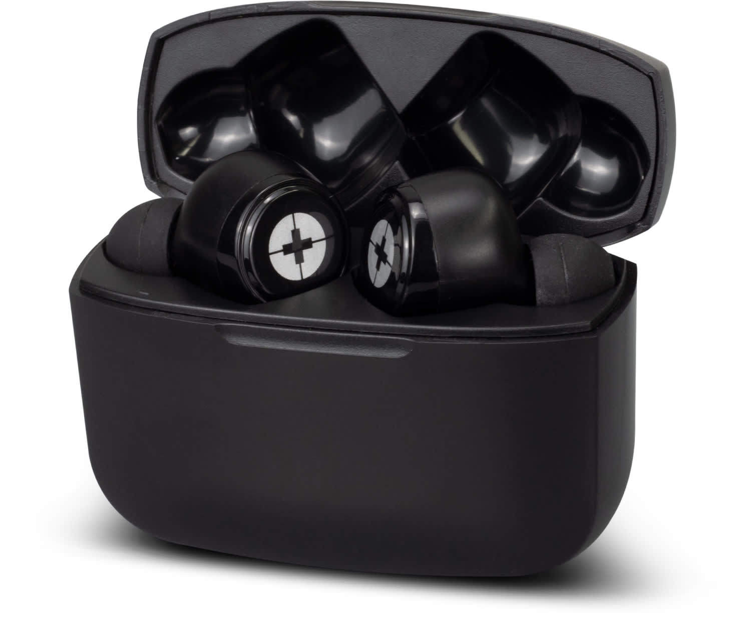 Black Swiss Peak ANC TWS Earbuds