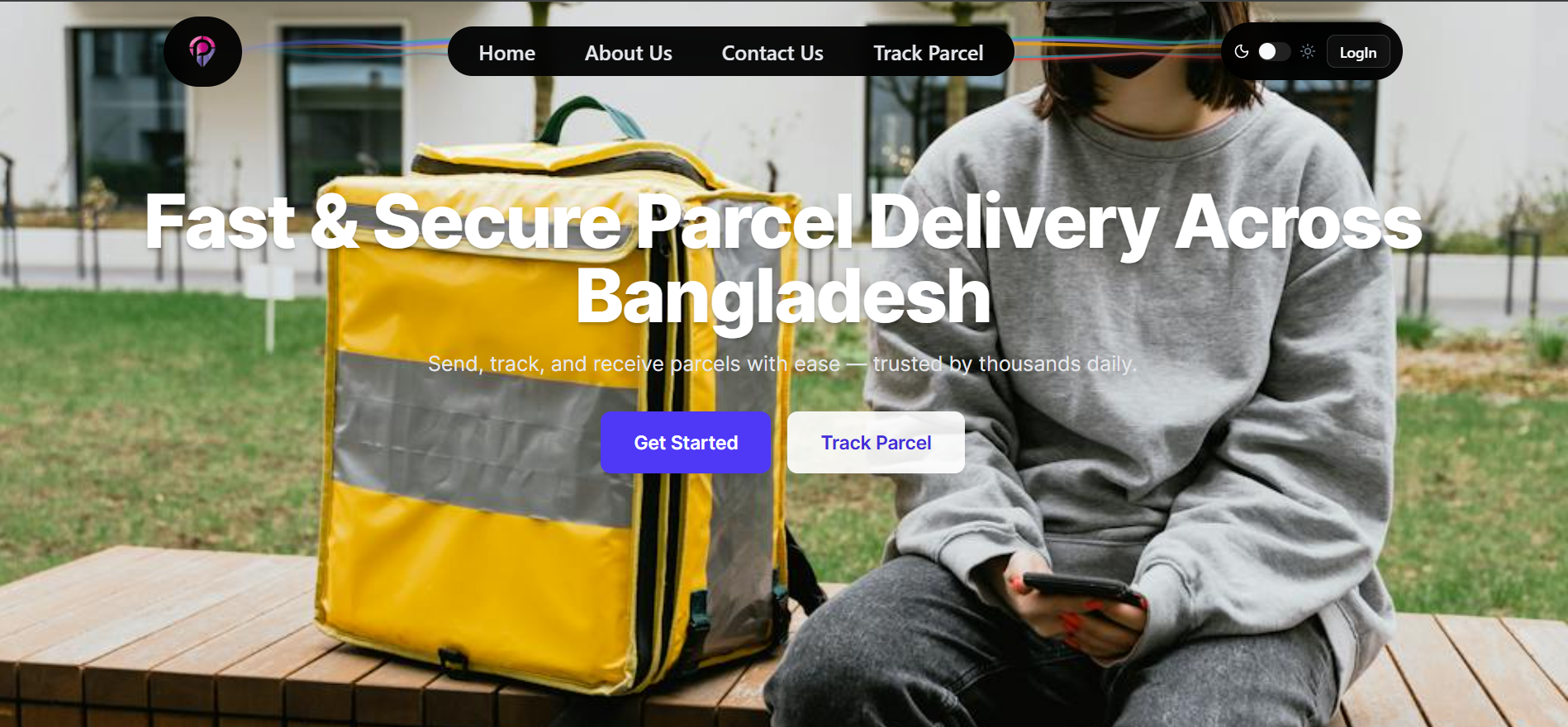 Parcel Delivery (Full Stack Project)