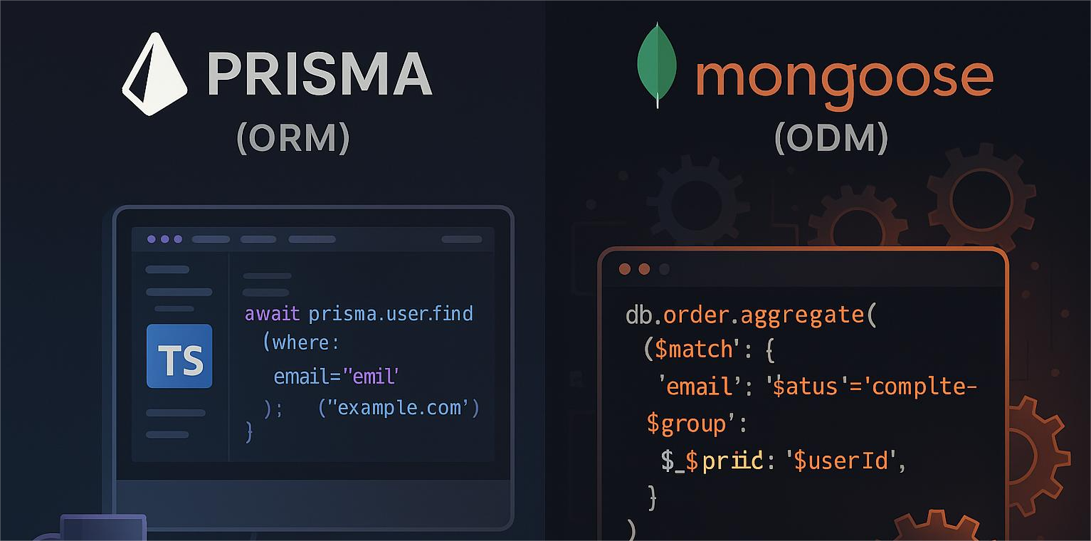 Prisma vs Mongoose: Which One Should You Use in 2025?