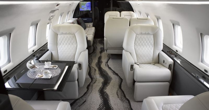 Challenger 604 Interior