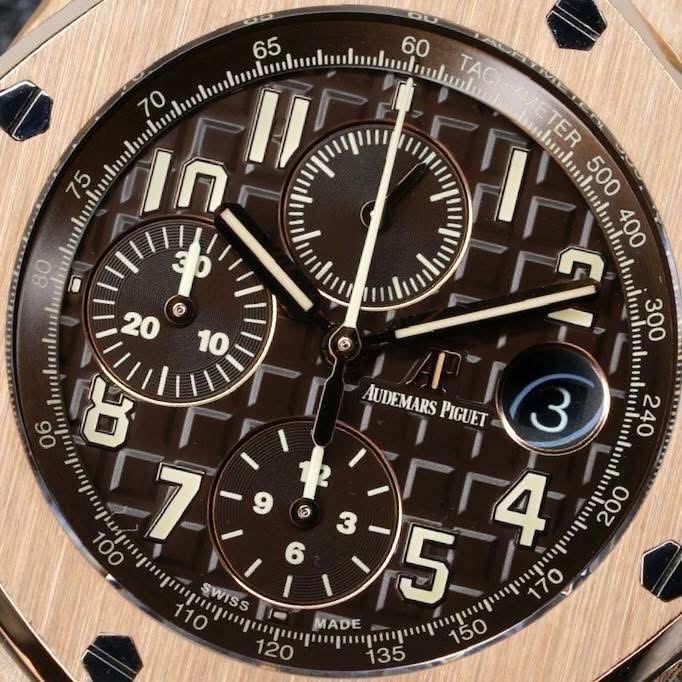 Audemars Piguet Royal Oak Offshore "Chocolate Brown" Gold