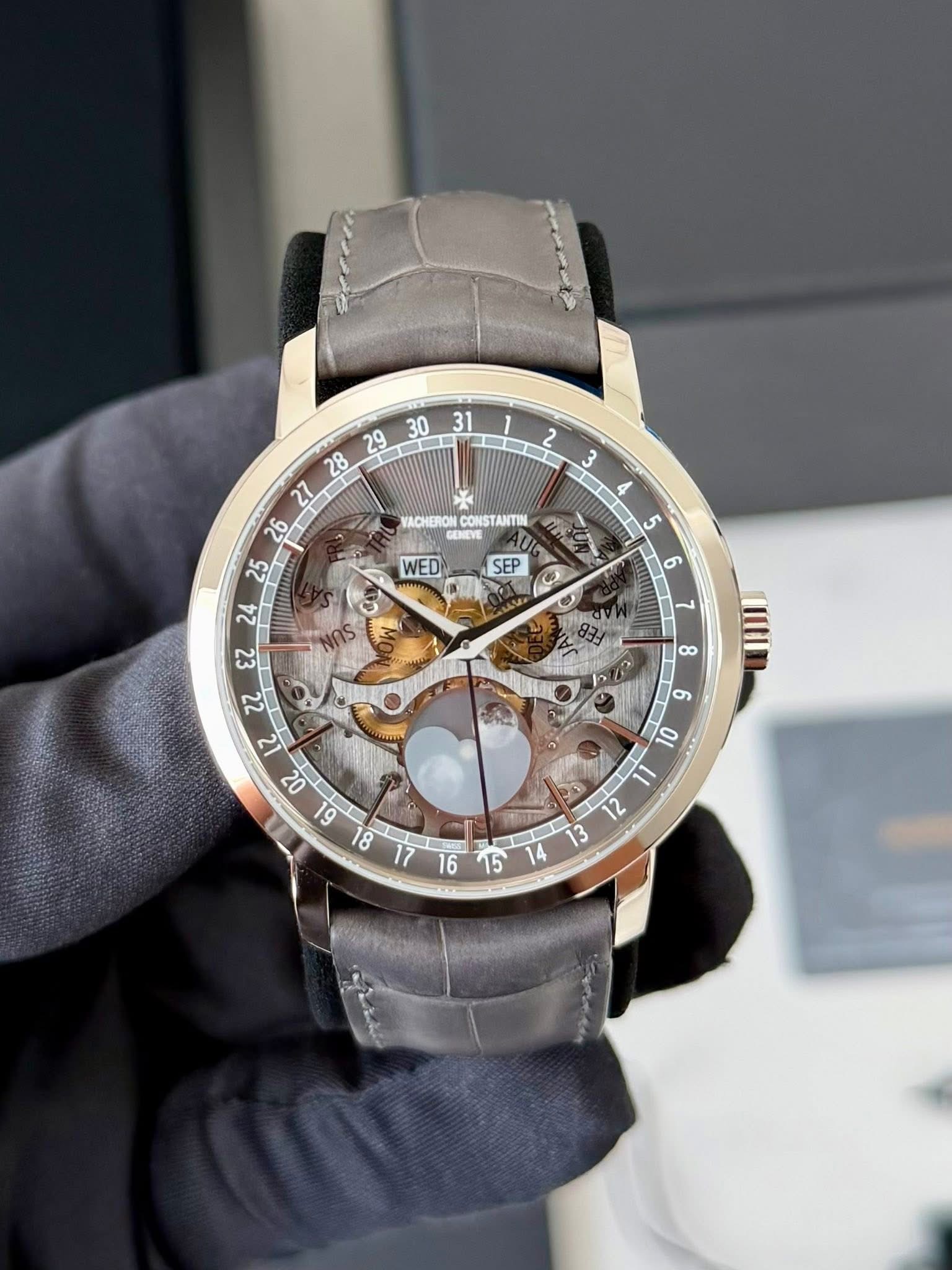 Vacheron Constantin Traditionnelle "Skeletonized Dial" White Gold