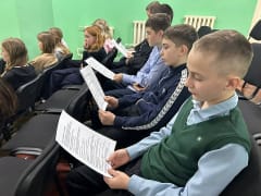 Воскресенским школьникам рассказали о правилах поведения на железной дороге