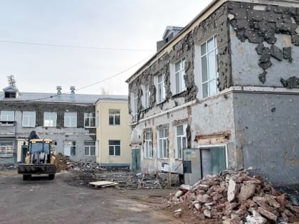 Капитальный ремонт Центра образования в Обухово