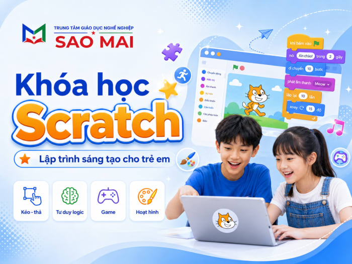 SVTC Sao Mai - Khóa học nghề, tin học, lập trình tại TP.HCM