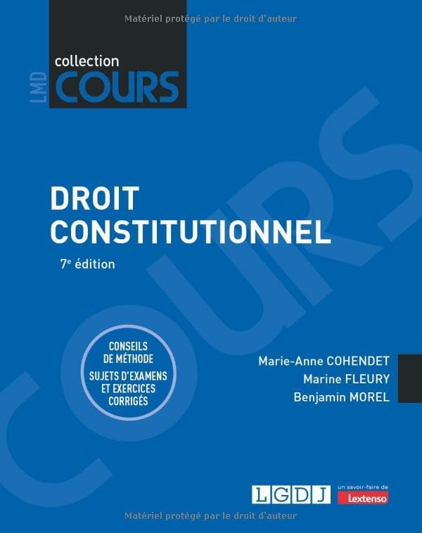 Vue 7 de Droit Constitutionnel Et Institutions