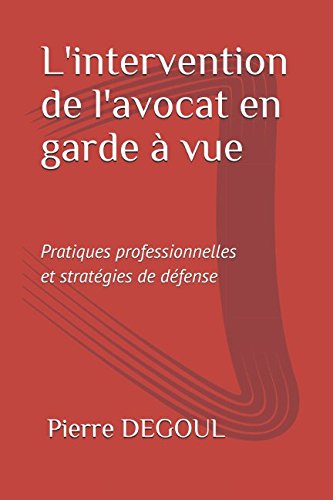 Lintervention De Lavocat En