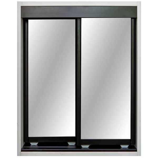 Black Frame with Mirrors