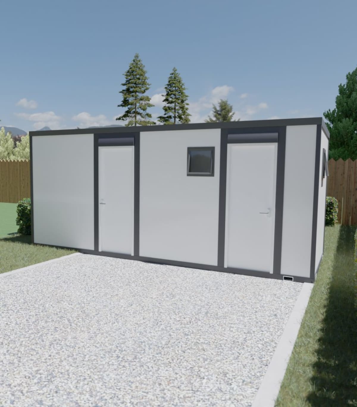 20ft Ablution Block