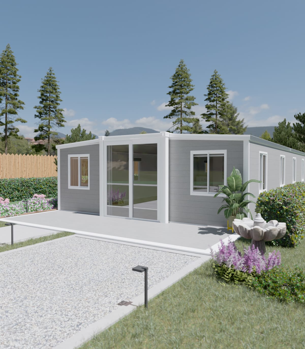 40ft Open Plan with Bathroom