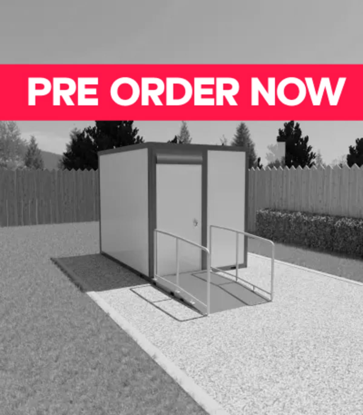 Large Ambulant Toilet with Shower