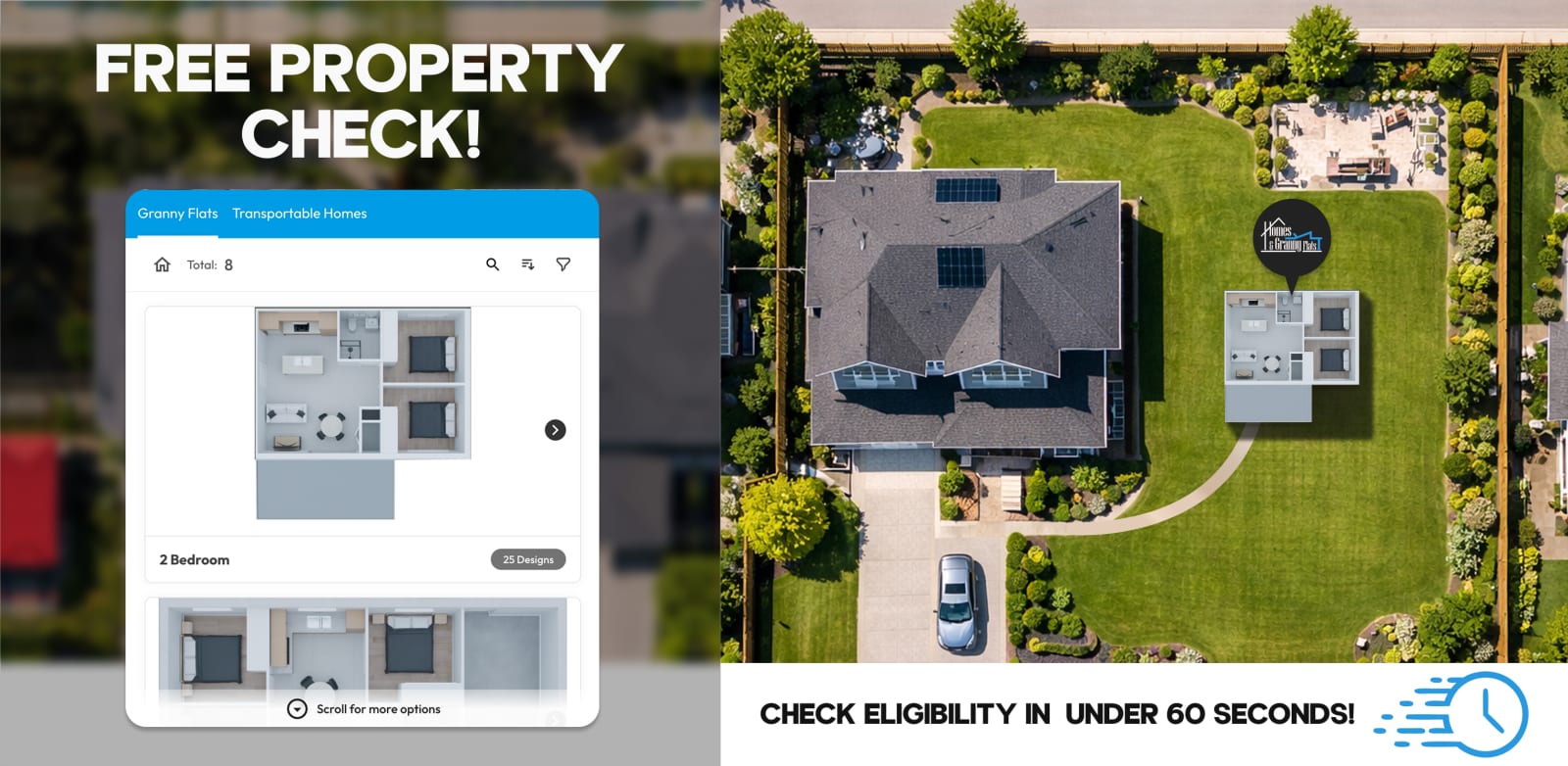 aerial shot site check
