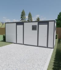 20ft Ablution Block