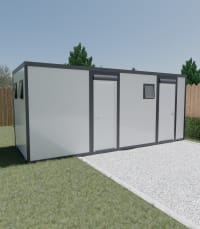 20ft Ablution Block