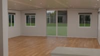 40ft Open Plan with Bathroom