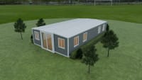 40ft Open Plan with Bathroom