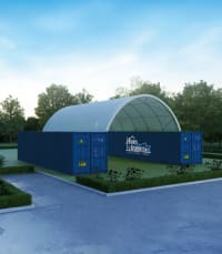 Container Dome 10×12×3.6m Single Truss