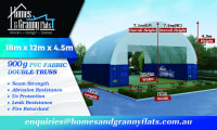 Container Dome 18×12×4.5m Double Truss