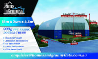 Container Dome 18×24×4.5m Double Truss