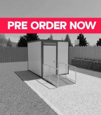 Large Ambulant Toilet with Shower
