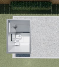 Shower & Toilet Bathroom