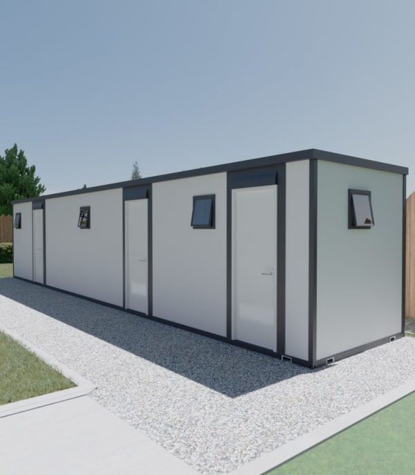 40ft Ablution Block