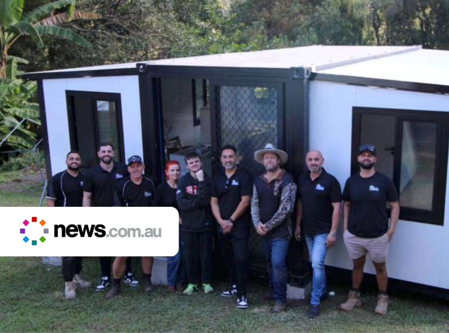 Devastated family who lost $42,000 to firm’s collapse receives life-changing free home