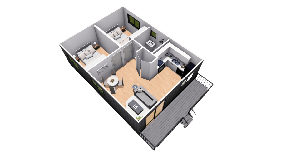 Atlas 60 — isometric view