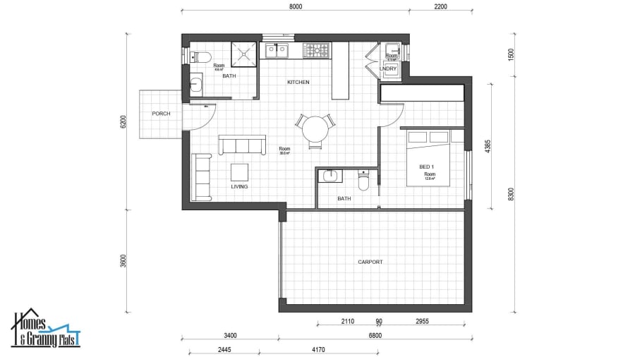 The LOFT — floorplan