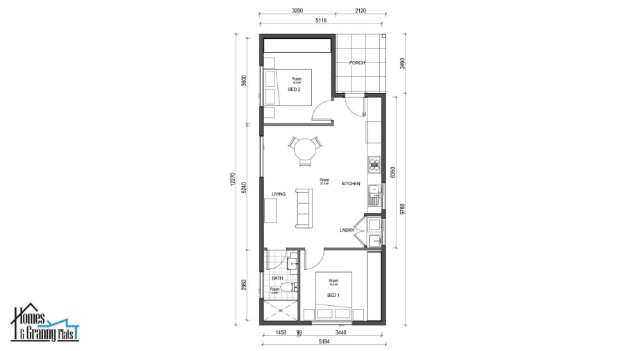 The REFUGE — floorplan