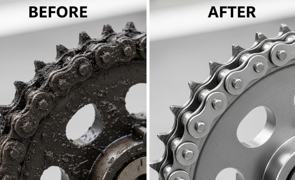 How To Clean Motorcycle Chain